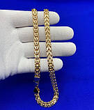 Золотий ланцюжок подвійної ручки, фото 3