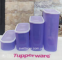 Набор овальных контейнеров акваконтроль Tupperware