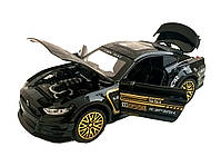 Машинка металева Ford Mustang Shelby GT500 "AutoExpert Elite" Форд Мустанг шелбі GT500 чорний 16*6*5 см (GT-1712), фото 5