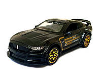 Машинка металева Ford Mustang Shelby GT500 "AutoExpert Elite" Форд Мустанг шелбі GT500 чорний 16*6*5 см (GT-1712), фото 6