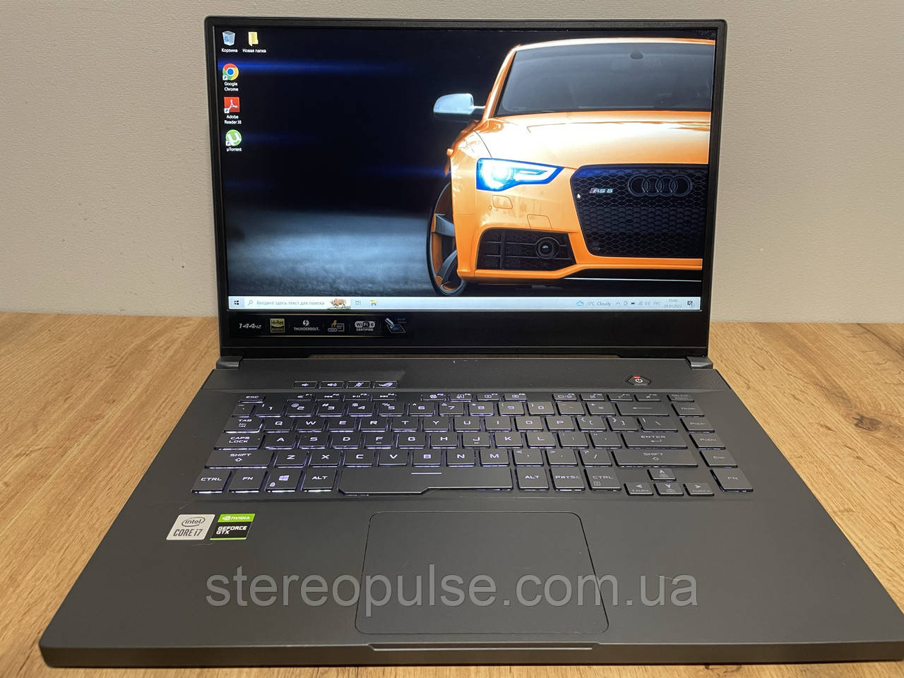 Ігровий ноутбук  Asus ROG Zephyrus GU502L: i7-10750H/ GTX1660Ti (6Gb)/ 16Gb DDR4/ 512Gb SSD M2