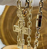 Золотий ланцюжок якір, фото 2