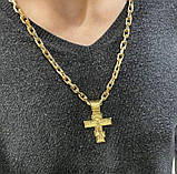 Золотий ланцюжок якір, фото 3