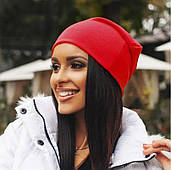 Шапка жіноча з дайвінгу Червоний