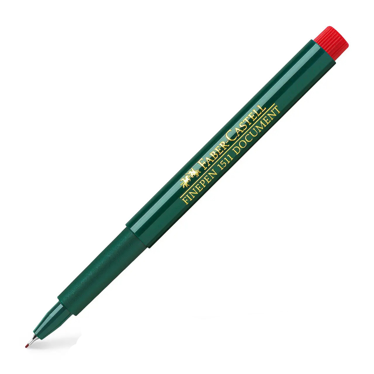 Капілярна ручка Faber-Castell FINEPEN червона 0,4 мм, 151121
