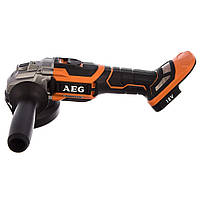 Кутова шліфувальна машина акумуляторна AEG BEWS18-125BL-0 (без АКБ і зарядного пристрою) 4935464414, фото 7