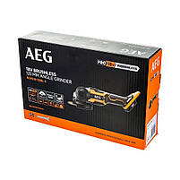 Кутова шліфувальна машина акумуляторна AEG BEWS18-125BL-0 (без АКБ і зарядного пристрою) 4935464414, фото 9