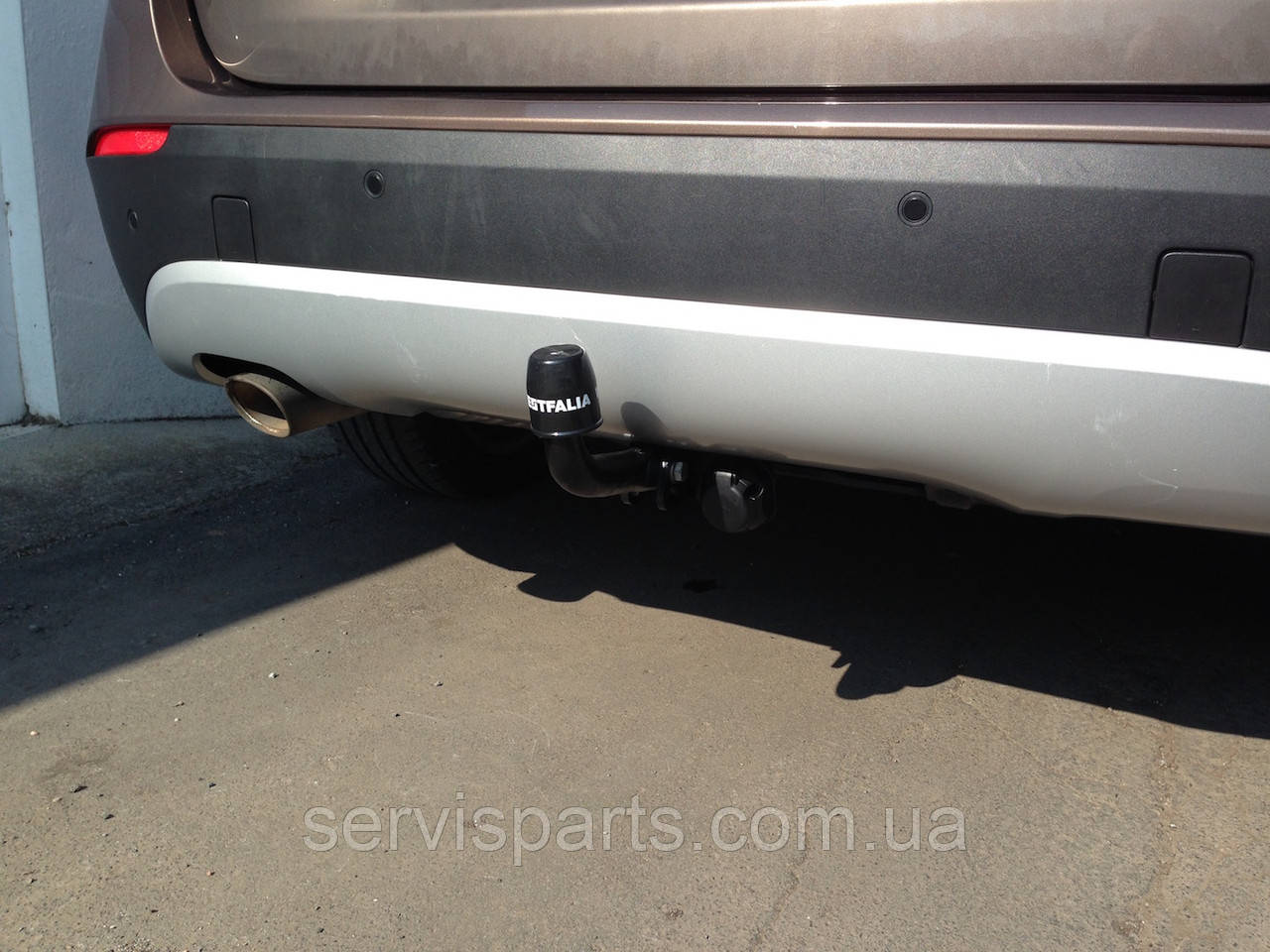 Польский фаркоп на BMW X1 E84 2009-2015 (БМВ Х1 E84) - фото 2 - id-p923208799