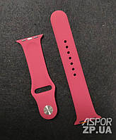Ремінець Apple Watch (38/40мм)- Soft Touch №32 рожево-червоний