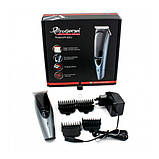Машинка для стриження волосся й бороди Gemei GM-6053, фото 3