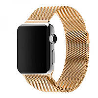 Ремешок Apple Watch 38mm/40mm/41mm- Milanese Loop Design золото