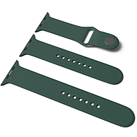 Ремешок Apple Watch Sport Band 38/40/41mm (S/M and M/L) 3pcs- силиконовая зеленая трава