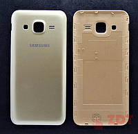 Задняя крышка Samsung J200/J2 Duos Gold