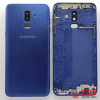Задняя крышка Samsung J8/J810 Blue