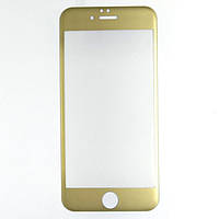 Защитное стекло Apple iPhone 6-4D Full Glue золото
