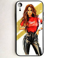 Чехол для iPhone XR-Prisma Ladies Girl Red