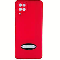 Чехол для Samsung A12/M12- Fashion Separate Camera красный