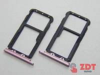 SIM лоток Huawei Nova 2 (PIC-AL00/ PIC-L09/ PIC-L29/ PIC-TL00) pink