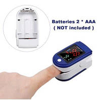 Пульсоксиметр Fingertip Pulse Oximeter LK87, показывает уровень насыщения артериальной крови кислородом