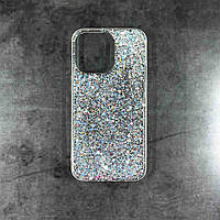 Чехол для iPhone 13 Pro Max- Fashion Shine голубой