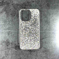 Чехол для iPhone 13 Pro- Fashion Shine серебристый