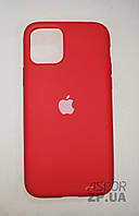 Чехол для iPhone 11 Pro-Silicone Case Full Cover красный