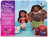 Набір Принцеса Моана та Мауї Пуа та петушок ХейХей Disney Princess Moana&Maui Petite, фото 3