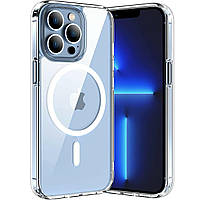 Чехол для iPhone 14 Pro (6.1") - TPU Space Case with MagSafe прозрачный