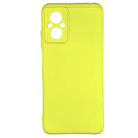 Чехол для Xiaomi Poco M5-Silicone Cover Lakshmi Full Camera желтый