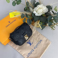 Louis Vuitton Micro Metis сумка черная натуральная кожа+ бренд коробка