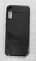 Чехол для Samsung A30S/A307/A50/A50S/A505/A507- TPU Strip Case черный