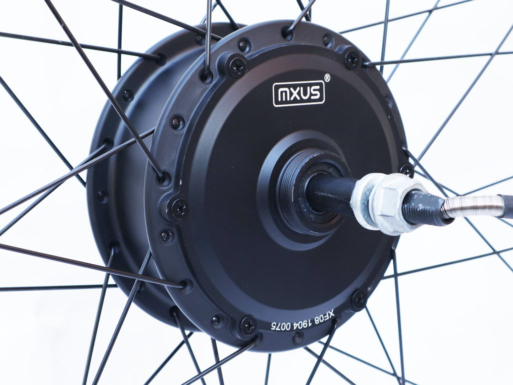 Мотор на велосипед MXUS XF08 36V 350W задній редукторне, фото 1