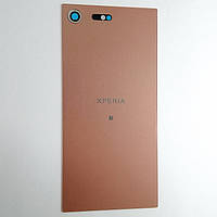 Задняя крышка Sony Xperia XZ premium / G8141 / G8142 стекло Pink