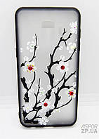 Чехол для Samsung J2 Core/J260- Yotoo Flowers Сакура белая