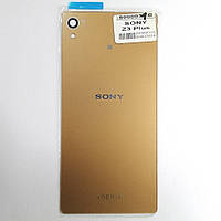 Задня кришка Sony Xperia Z3 Plus / Z4 / E6533 / E6553 скло Gold