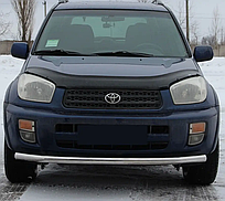Передній захист ST008 (нерж) Toyota Rav 4 2001-2005