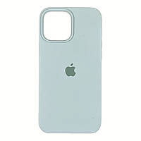 Чехол для iPhone 13 Pro Max (6.7")- Silicone Case Full Protective бирюзовый