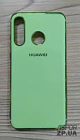 Чехол для Huawei P 30 lite-цветной с окантовкой зеленый