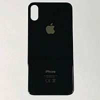 Задняя крышка Apple iPhone X (big hole) Black