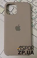 Чехол для iPhone 11 Pro- "Apple Silicone Case" №23 pebble