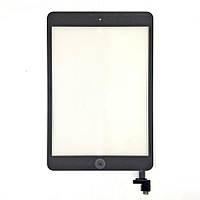 Сенсор для планшета Apple iPad Mini / Mini 2 / A1432/ A1454/ A1455/ A1489/ A1490/ A1491 с кнопкой Home Black