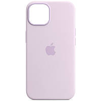 Чехол для iPhone 14 Pro Max (6.7")- Silicone Case Full Protective лиловый