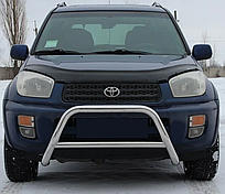 Кенгурятник WT006 нерж Toyota Rav 4 2001-2005