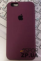 Чехол для iPhone 6- Apple Silicone Case" №42-бордовый