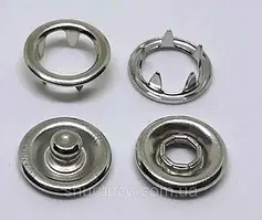 Кнопка Baby,трикотажна з вікритою шляпкою