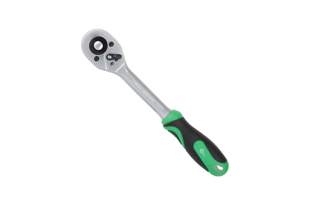 Ключ тріскачковий (ручка з храповим механізмом) Intertool — 3/8" x 72T
