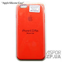 Чехол для iPhone 6 Plus-ная "Apple Silicone Case" №14 красный