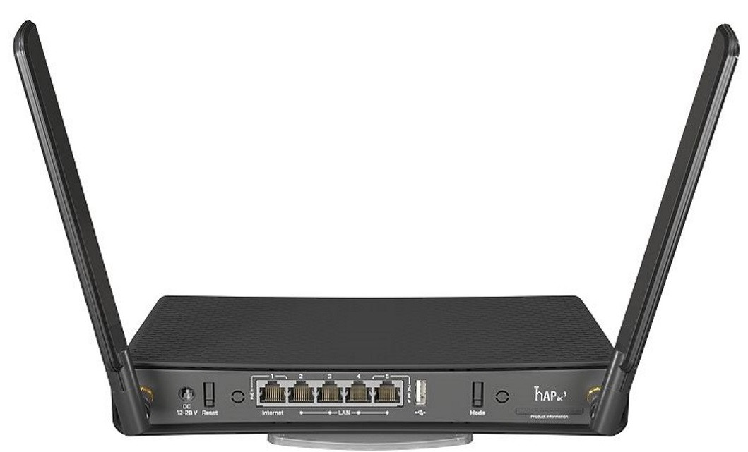 Бездротовий маршрутизатор (роутер) Mikrotik hAP ac3 (RBD53iG-5HacD2HnD), фото 1
