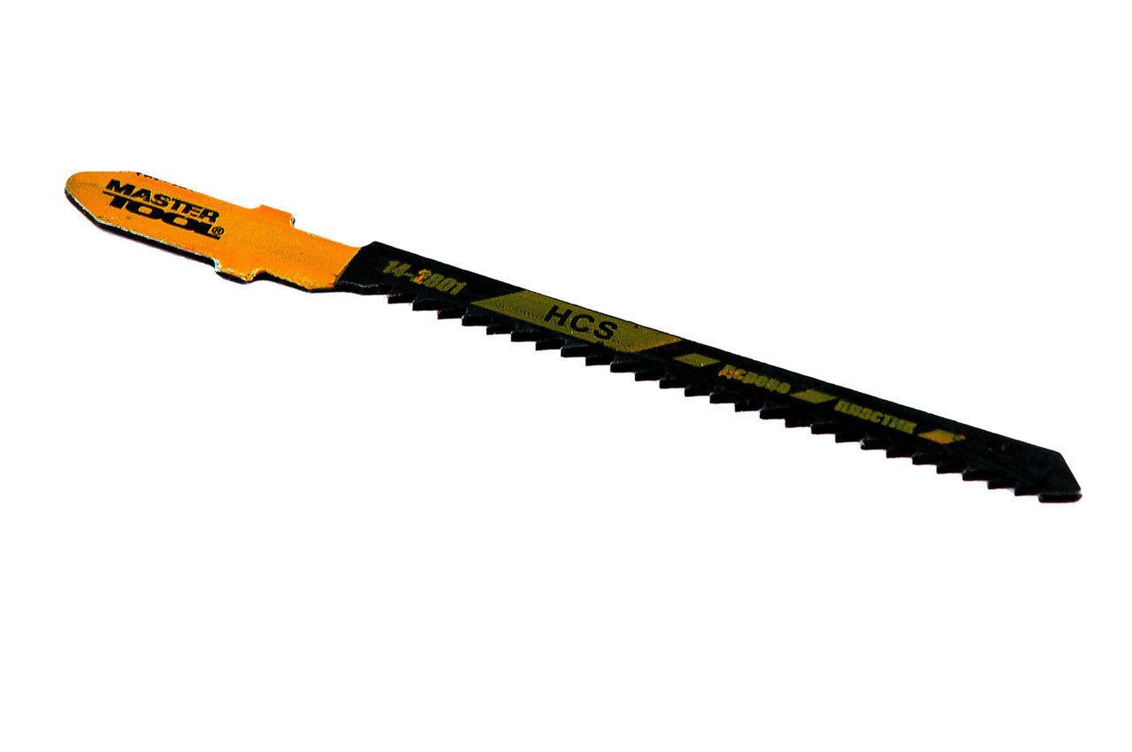 Полотно пиляльне для лобзика Mastertool — 53 х 2 мм дерево-пластик (5 шт.)