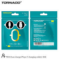 USB кабель Tornado TX11 Type-C (2,4A/1м) белый